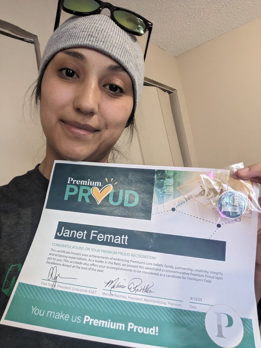 janetfematt8's tweet image. @PremiumRetail #WeArePremium #PremiumProud