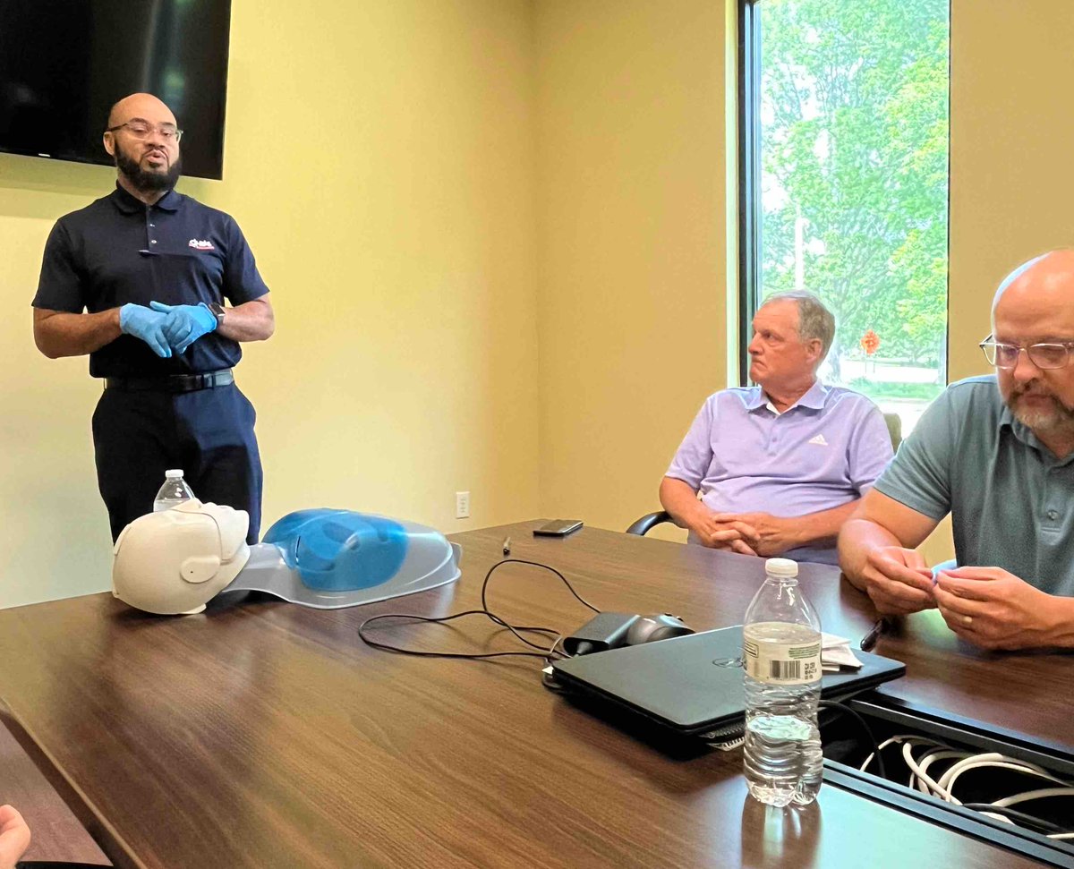 LLFreight's tweet image. L&amp;amp;L provided our employees the opportunity to participate in a free First Aid/CPR/AED Certification course.  Caring for our employees so they can  care for others when emergencies happen unexpectedly.