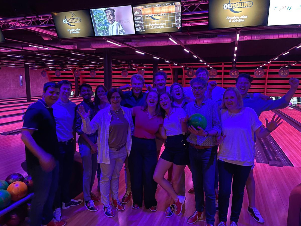 Once business is done, the fun begins: Dinner & Bowling with the University Council! 
#universitycouncil #maastrichtuniversity #bowling