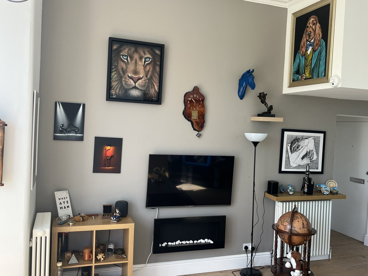 Steve Westgarth (@stevewestgarth) on Twitter photo Loving my new art addition from <a href="/colinbanksart/">Colin Banks Art</a> - Rory the lion as he Will be forever known is a stunning addition to my living room ❤️ Loving my new art addition from <a href="/colinbanksart/">Colin Banks Art</a> - Rory the lion as he Will be forever known is a stunning addition to my living room ❤️