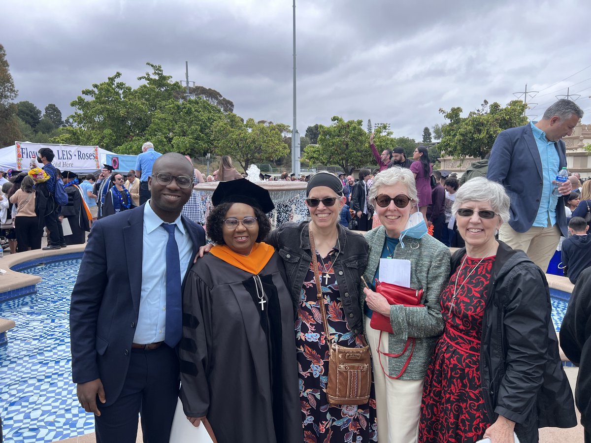 This past weekend Uchenna "Uche" Oluoha, RSCJ, graduated from the <a href="/uofsandiego/">USD</a> with her Doctorate of Nursing Practice (DNP). 

We are so proud of Uche! Congratulations!