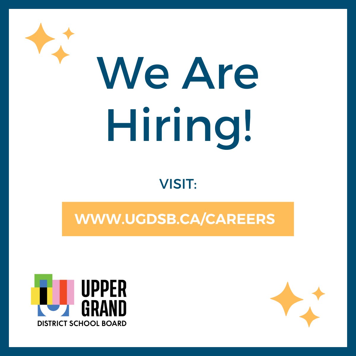 We are hiring! Seeking candidates for a Superintendent of Education role, and also candidates to join our Ready-To-Hire Pool ow.ly/nYw250OBgVU #UGJobs