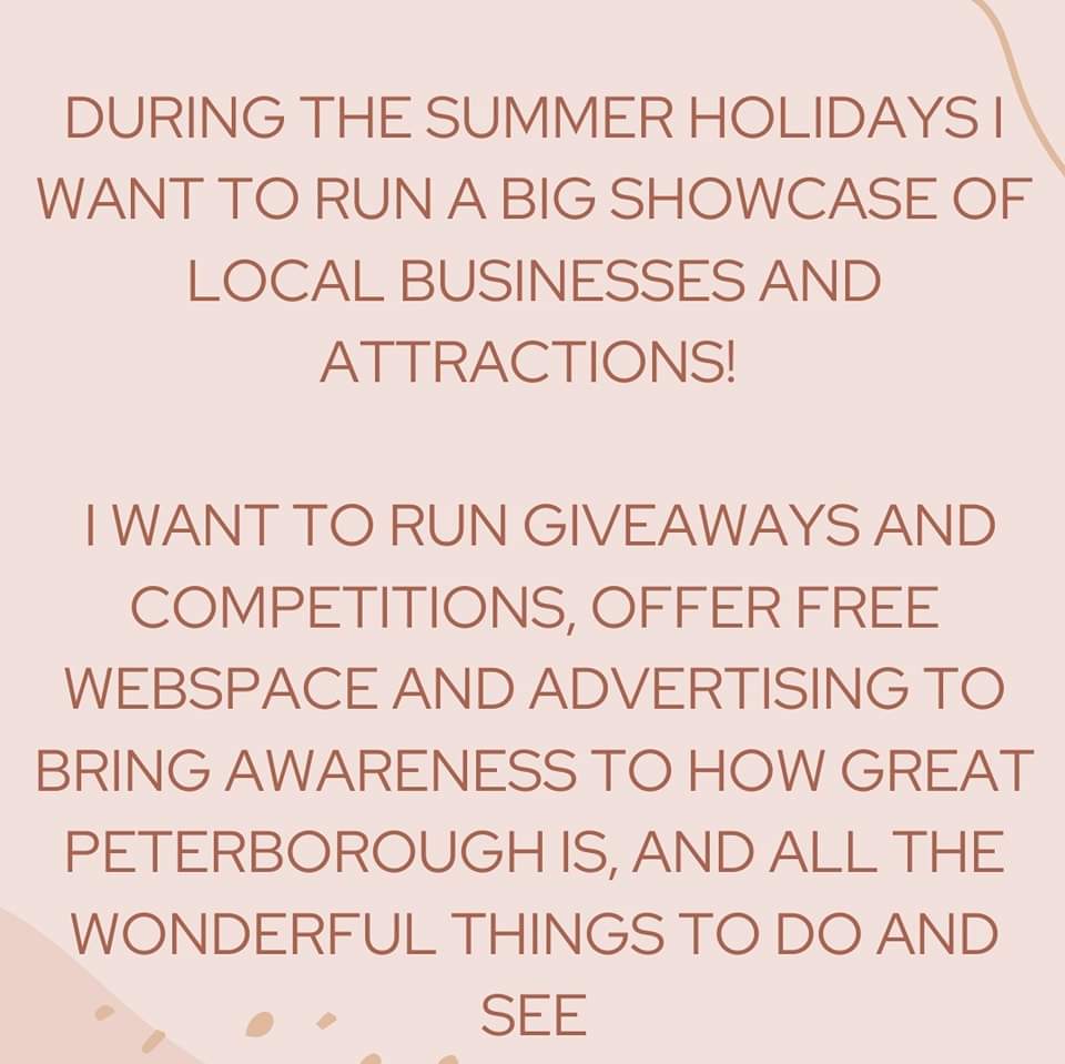 Jaymee @ The Mum Diaries (@_themumdiaries) on Twitter photo Calling all Peterborough businesses and attractions, I am launching a summer campaign and would love for you to be involved! Please get in touch! Jaymee@TheMumDiaries.co.uk
#peterboroughuk #Peterborough #prrequest #journorequest Calling all Peterborough businesses and attractions, I am launching a summer campaign and would love for you to be involved! Please get in touch! Jaymee@TheMumDiaries.co.uk
#peterboroughuk #Peterborough #prrequest #journorequest