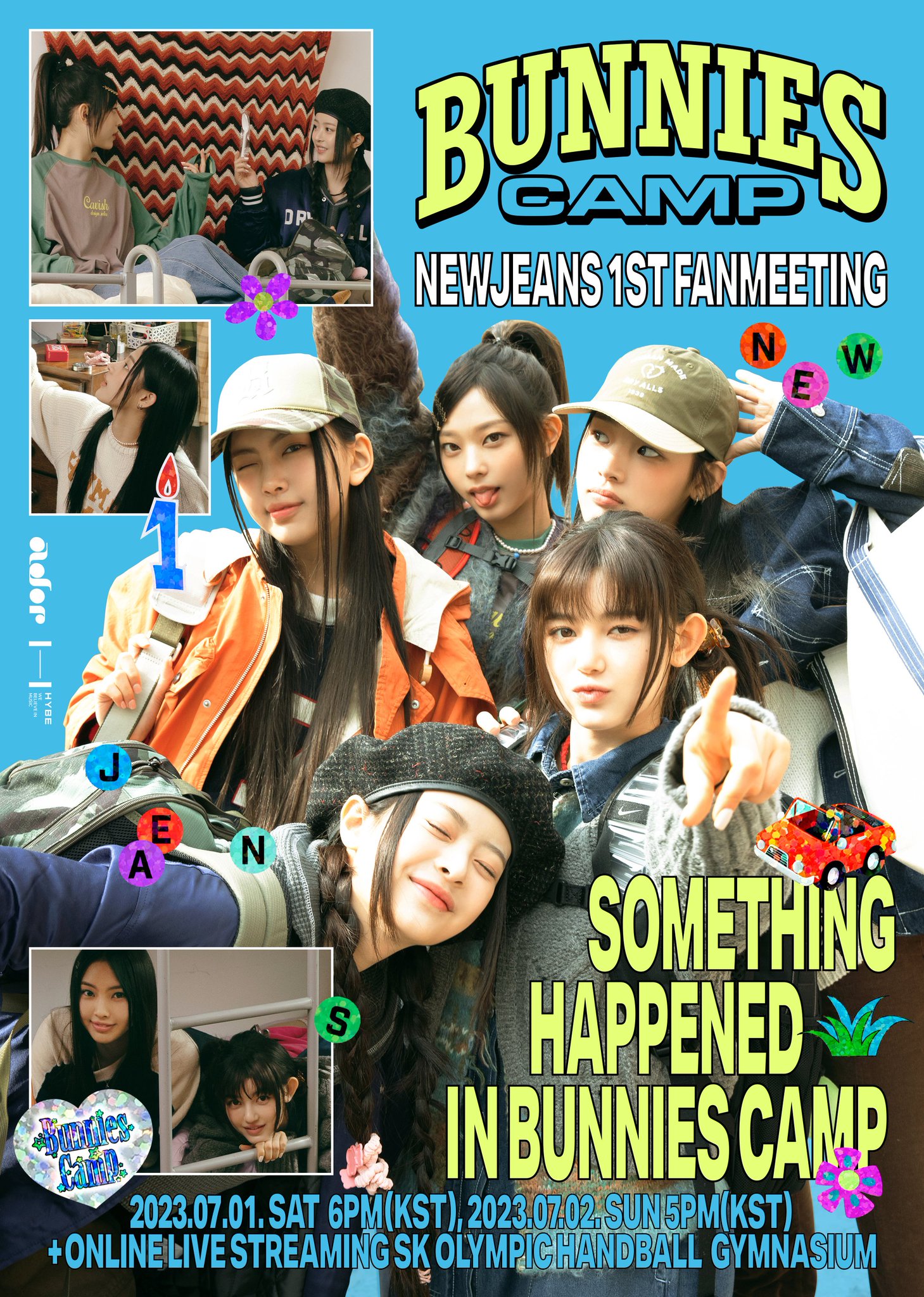 NewJeans NJZ BUNNIES CAMP 2023 ナップサック m67466025652_1.jpg?1725826036