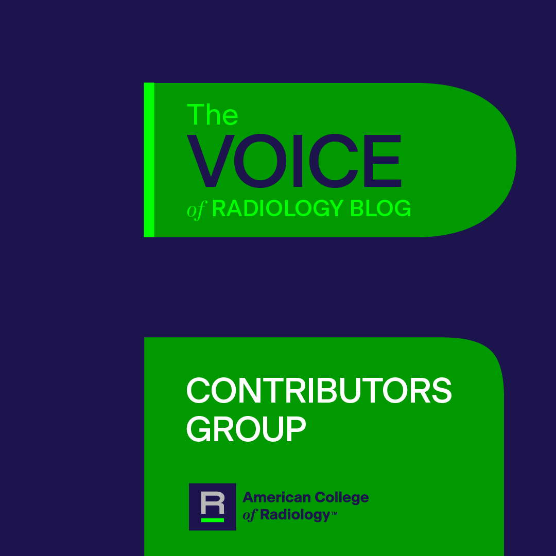 #ACRRFS: Amplify your voice as an author for the #VoiceofRadiology blog! 🗣️ 

We're in search of new members to join our Blog Contributors Group. Will you submit an application? 📝 👉  bit.ly/3MnEYdh