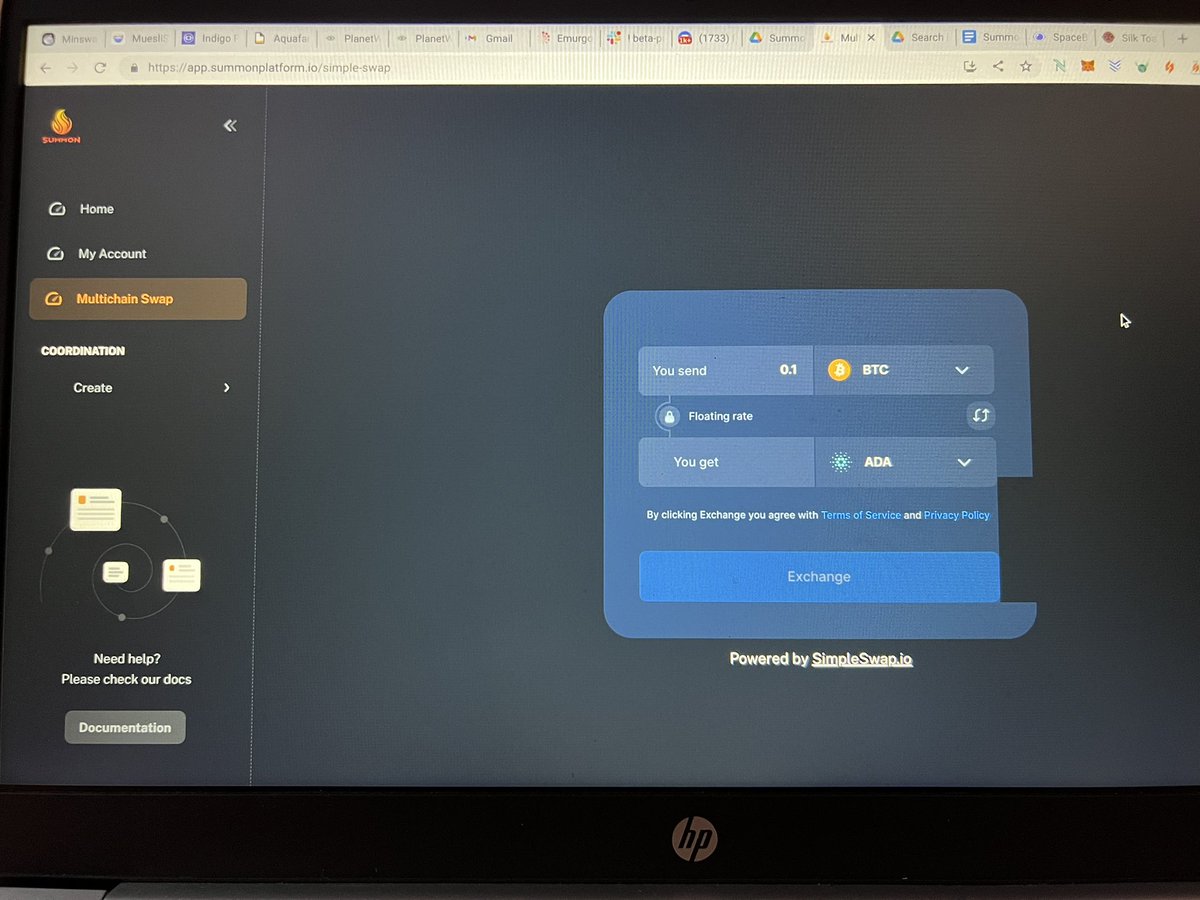 What’s up swappers 

Multi chain ⛓️

Where the $erg and $algo fam at 

You’ve been Summoned <a href="/Ergo_Platform/">Ergo</a> <a href="/AlgoFoundation/">Algorand Foundation</a> come check out <a href="/SummonPlatform/">Summon Platform</a> 

app.SummonPlatform.io

You can use many $ada wallets to start playing <a href="/YoroiWallet/">Yoroi W₳llet</a> <a href="/NamiWallet/">Nami</a> <a href="/FlintWallet/">FlintWallet</a> <a href="/eternlwallet/">Eternl</a>