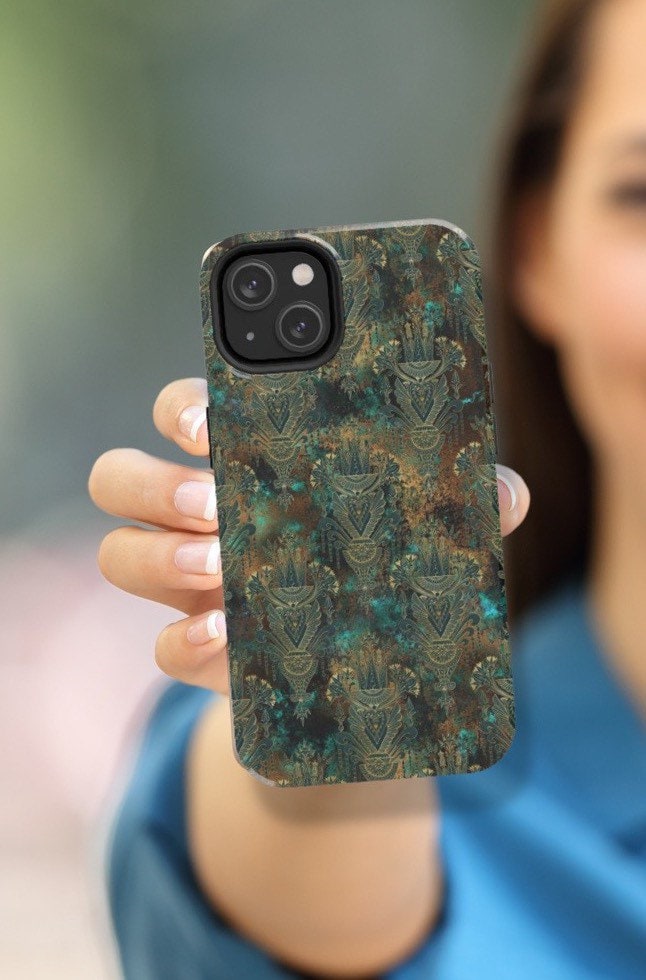 Totesi3's tweet image. Patina, Grunge, Deco Aesthetic iPhone Tough Case -  iPhone 11, 12, 13, 14, Pro, Iphone 14 Pro Max, -   Iphone 14 Plus Case - Iphone 14 Pro tuppu.net/34748de6 #iPhonecases #etsyfinds #Iphone12Case