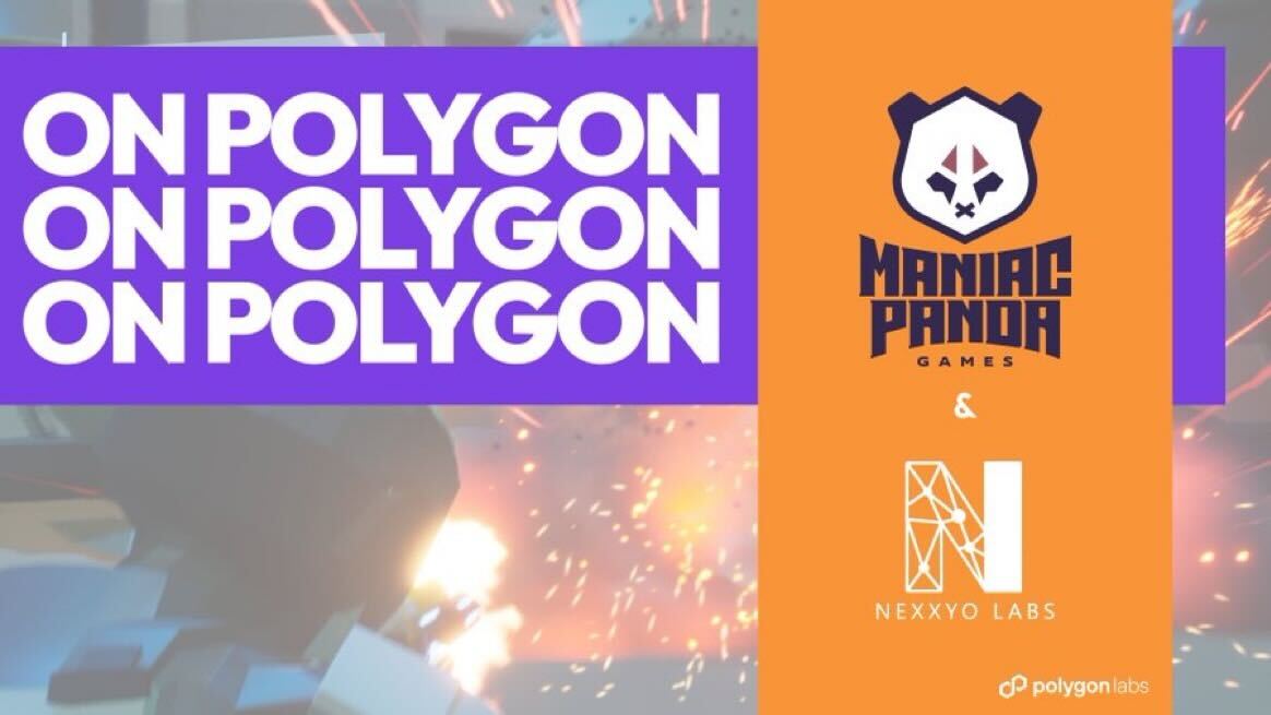 Welcoming Nexxyo Labs &amp; its video game subdivision, Maniac Panda Games, to the Polygon ecosystem 🫱🏾‍🫲🏼

A+ gaming experiences #onPolygon 🔜 with titles like <a href="/OuterRingMMO/">Outer Ring MMO 🪐</a>, <a href="/Hashapon/">Hashapon</a>, <a href="/Racerloop/">Racerloop 🚀</a>, <a href="/warlandsnft/">Warlands Realms - The Unique Web2 & Web3 Game - EN</a> and <a href="/UnderWaifusTCG/">Underground Waifus TCG</a>

Learn more: maniacpanda.com