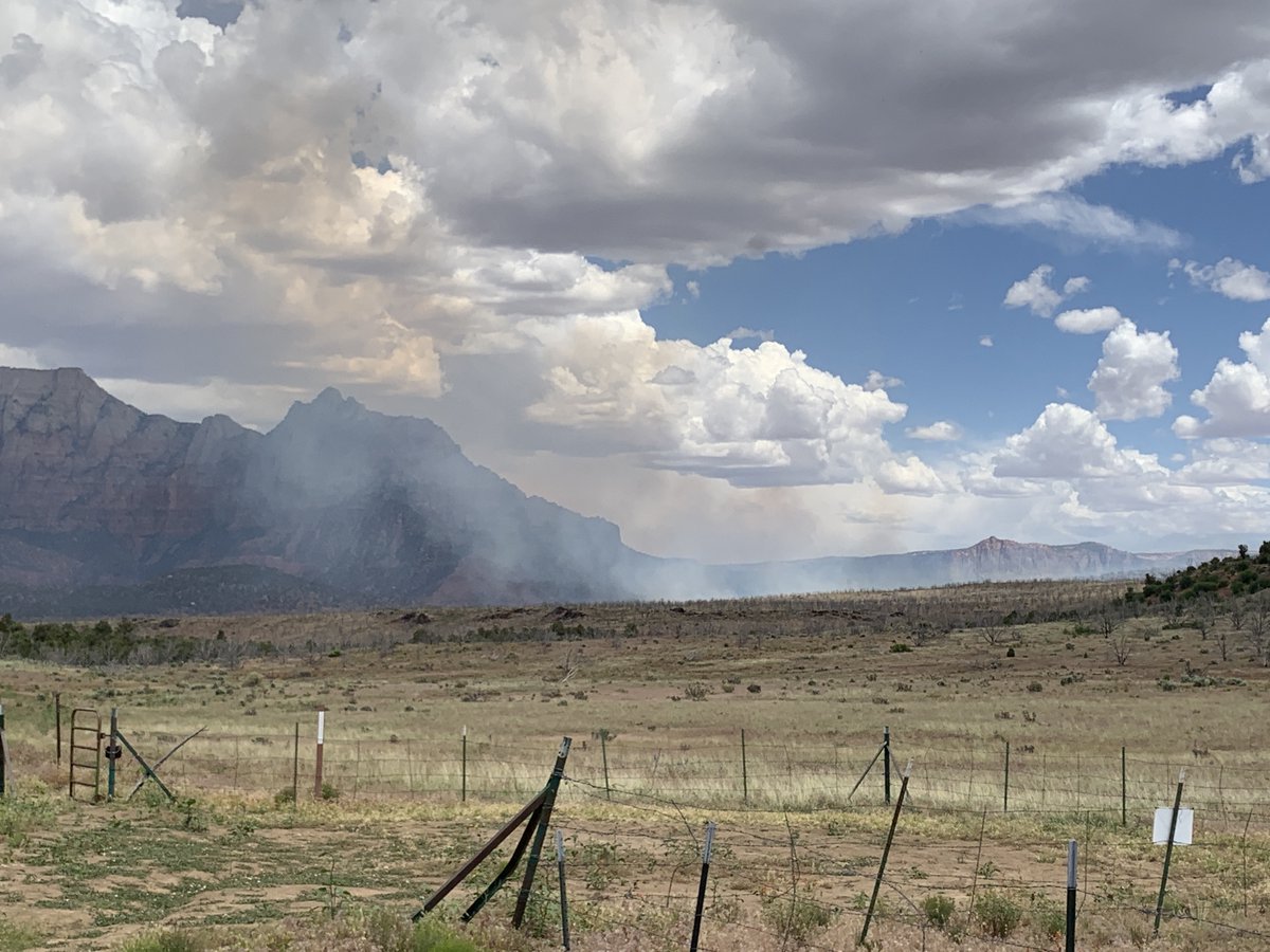National Park Service wildland firefighters and partners are responding to a lightning caused wildfire in the southwestern part of the park. We can't stop lightning, but we can prevent human caused wildfire. Use #FireSense during travels this summer! inciweb.wildfire.gov/incident-infor…