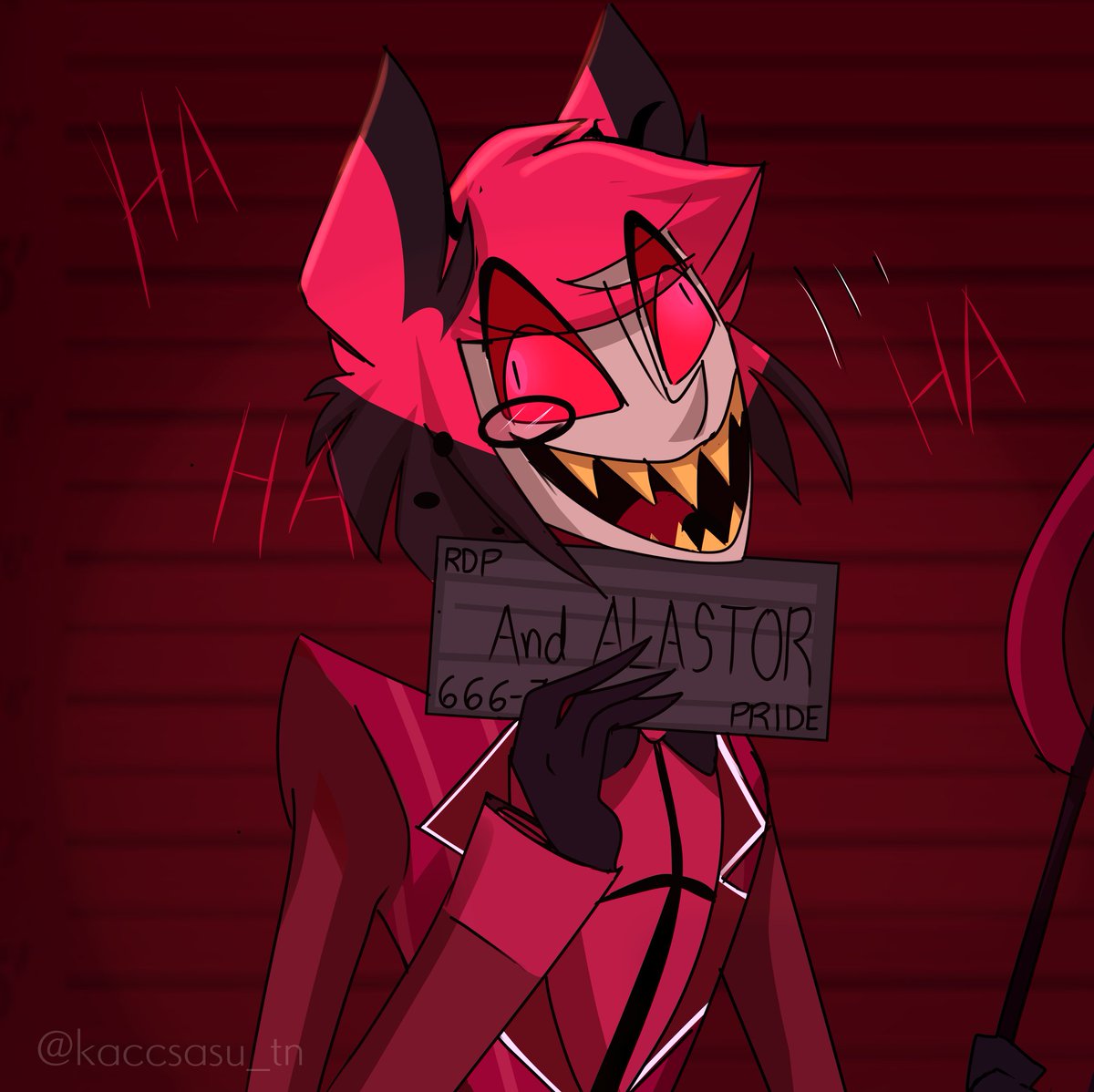 Trapped 🦌🕷️
#HazbinHotel #radiodust