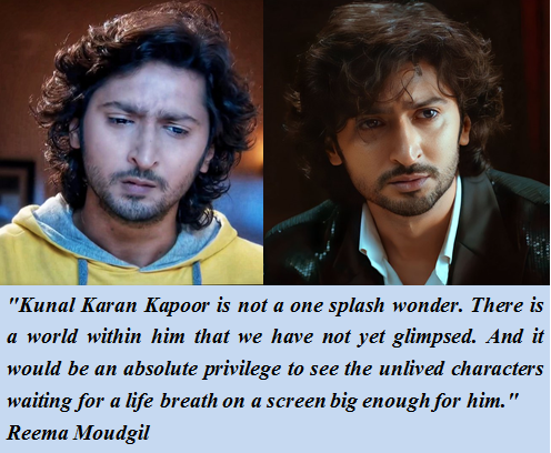 KunalFan22's tweet photo. How beautifully & deeply Reema has defined Kunal Kapoor as actor & his power.
Great actor coverts a simple scene into unforgettable scene & a good story become an iconic show. Definitely @kunalkkapoor is one of such fine artist.....❤️❤️ +
#KunalKaranKapoo #ZiddiDilMaaneNa https://t.co/U2CwP6Qm7V