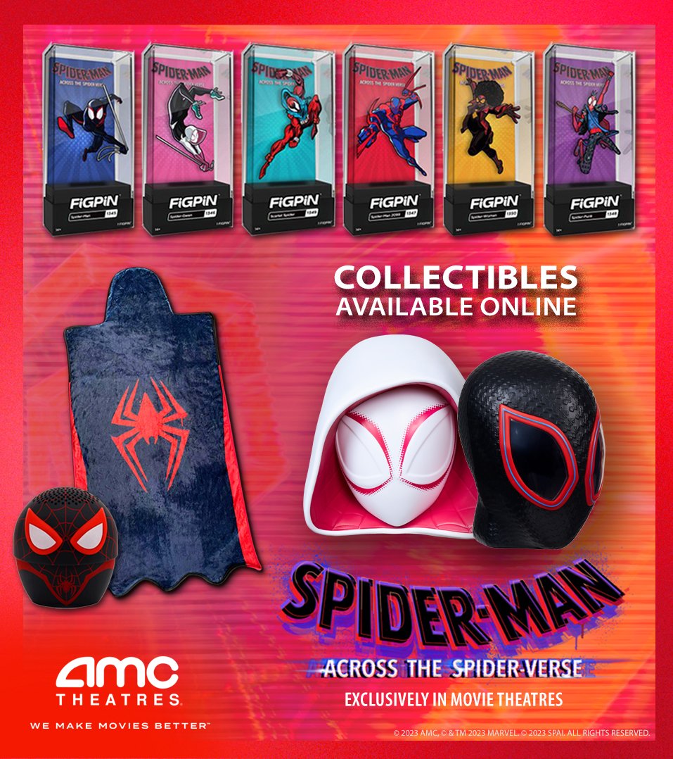 Spider-Man: Across The Spider-Verse at an AMC Theatre near you.