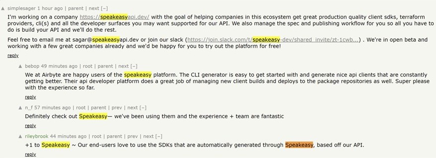 AstasiaMyers's tweet image. Need #SDKs? Talk to @speakeasydev! See what all the buzz is about🐝