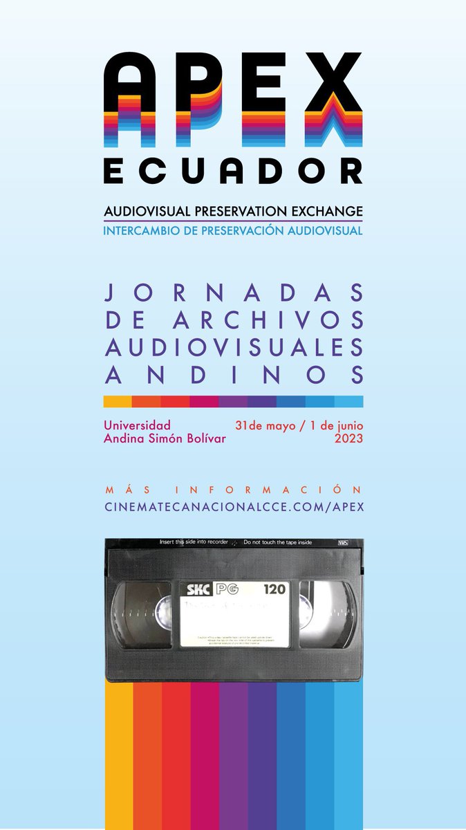 marcelodelpozo's tweet photo. En la @uasbecuador participando de las Jornadas de #APEX, una actividad sobre la preservación #audiovisual de los países de la región andina. Cooperación entre @cinemateca_ec @nyuniversity #MIAP con talleres, ponentes y asistentes internacionales. 🎥 https://t.co/YJGVQWTUjj