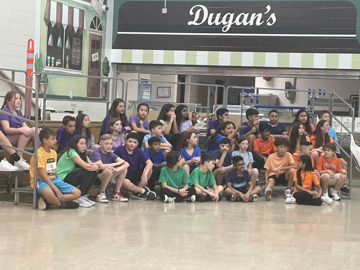 MrsTruzz's tweet image. Great job 5th graders! We are so proud of you! @FJDugan @dugansmith21 #justsing