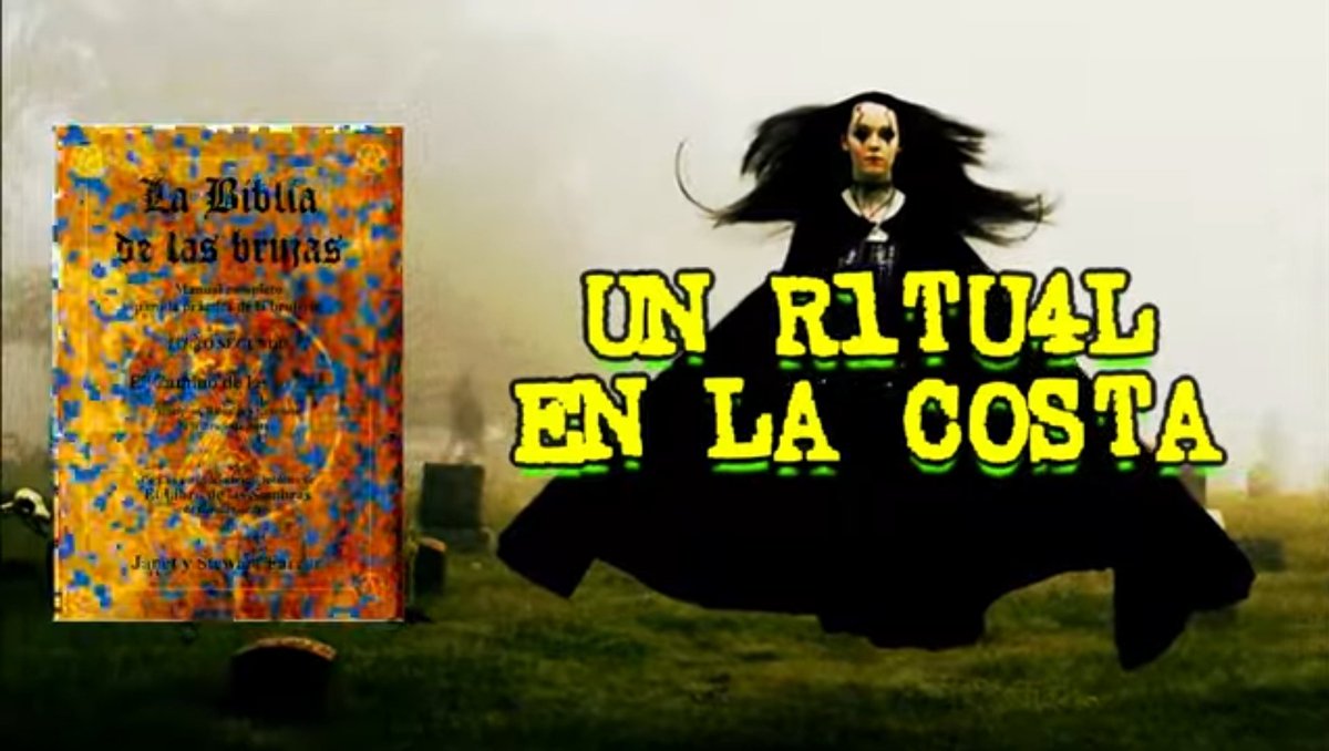 MovieBooks2's tweet photo. https://t.co/x81kH0NoGo
✔️ La Biblia De Las Brujas | UN RITUAL EN LA COSTA
*Agradecería que te suscribieras a este canal 👍🏻
#brujeria #brujas #wicca #witchcrafts #wiccamexico #ocultismo https://t.co/fEl6nybwD2