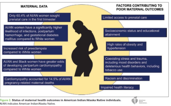 Overview of CV health status, causes of death/morbidity in American Indian & Alaska Native birthing individuals, & multidisciplinary framework to address CVD outlined in @AHAScience Statement by @GarimaVSharmaMD, et al ahajournals.org/toc/circoutcom…