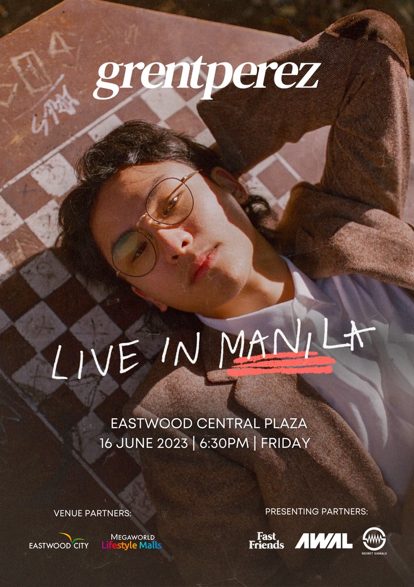 … Manila…. Looks like I’ll be coming over in a couple weeks 👀, I want to play a little mall show before I head back home at Eastwood Central Plaza on JUNE 16!

See you there 🫶🏼