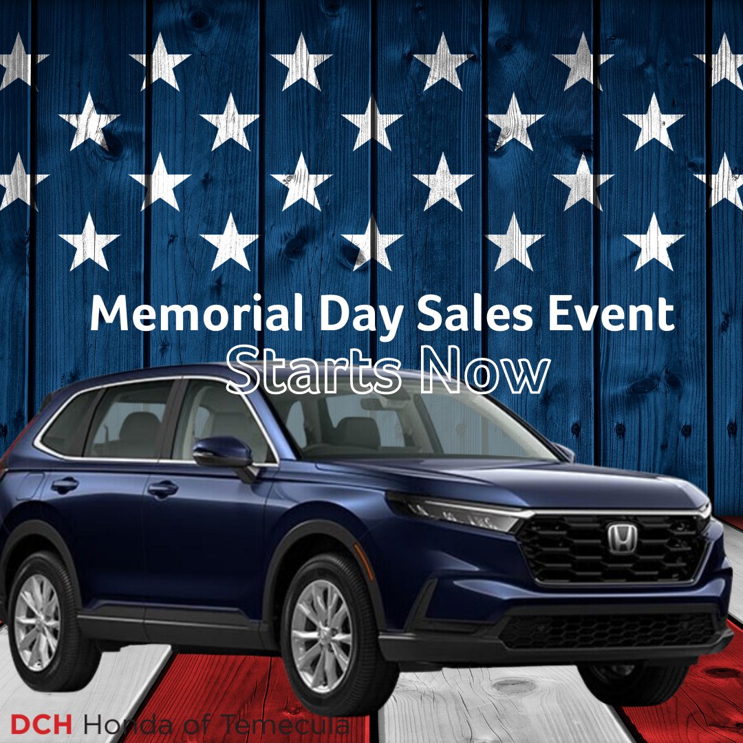 Our Memorial Day sale is happening now🔥Check out our deals with this link, bit.ly/3MWkl8j. #Memorialday #Sale #Honda #HondaLove