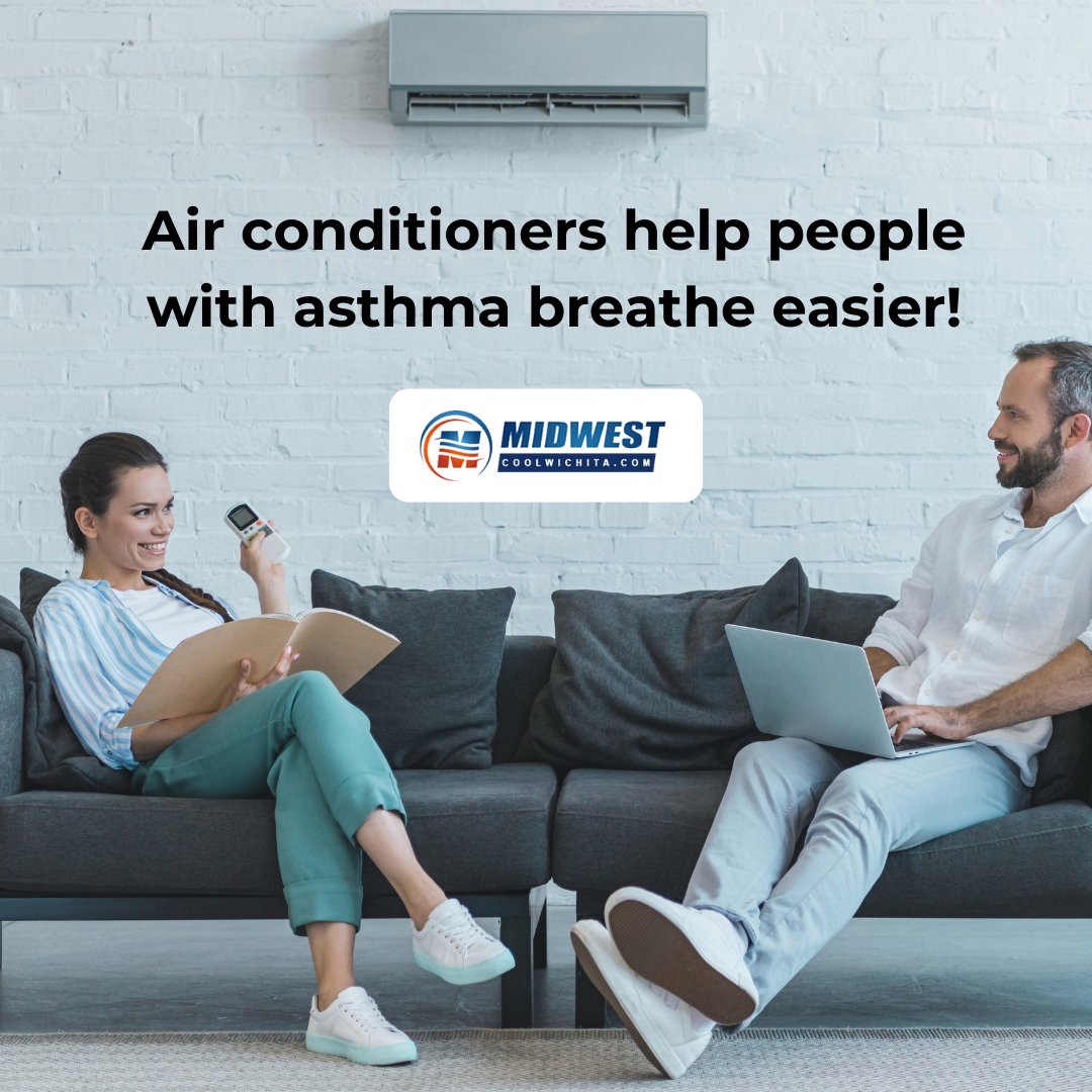 Air conditioners can eliminate allergens and other tiny particles from indoor air, resulting in less sneezing and a more comfortable environment!

#hvacexperts #acexperts #didyouknow #facets #acfacts #hvactechnicians #hvacprofessionals #hvac #acexperts #midwestmechanical