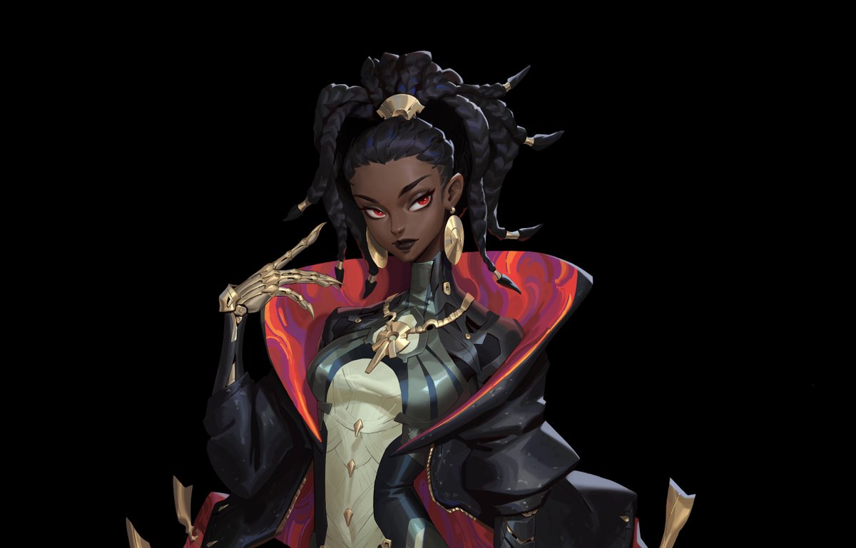 SpencersBox's tweet photo. black gold girl via @artstationhq https://t.co/9B8tkpr1JZ https://t.co/M8q3ELOJS7