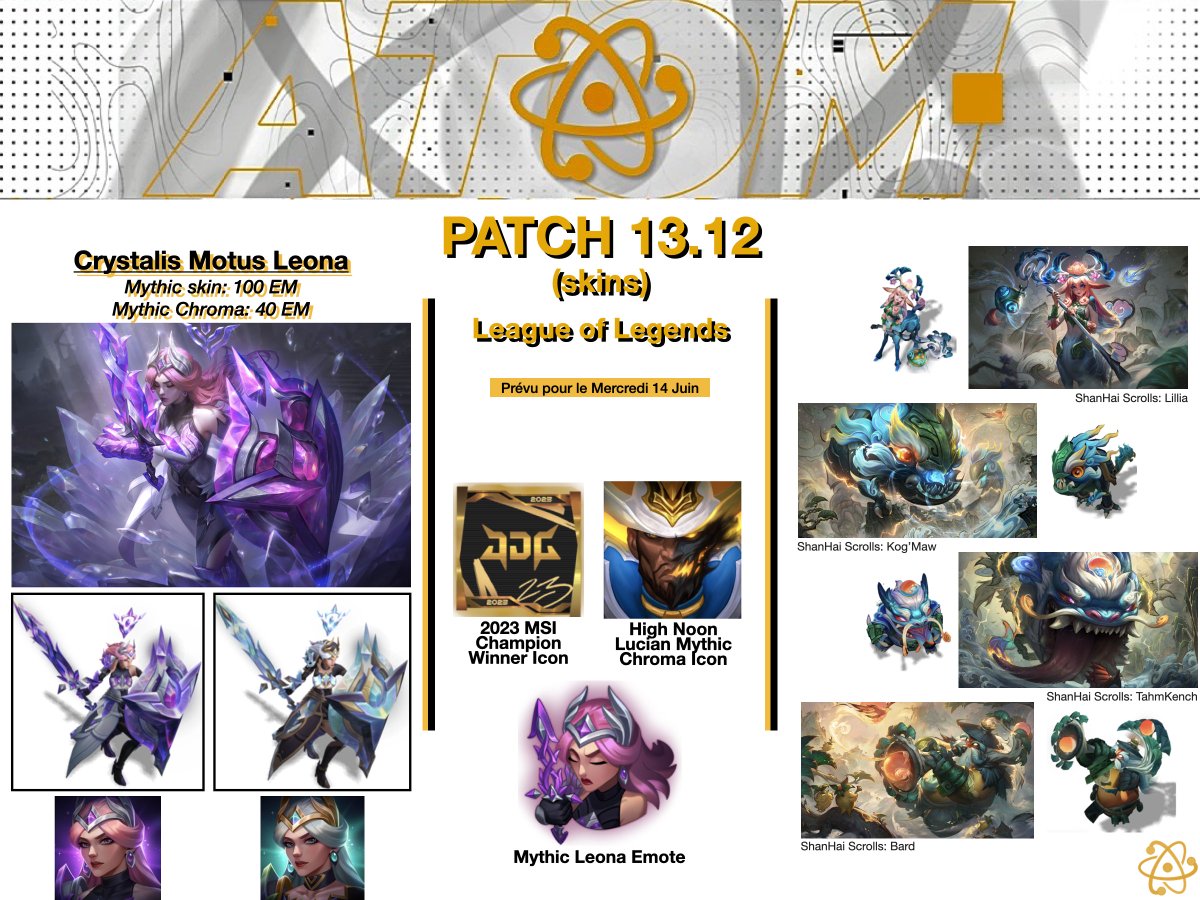 ATOM Esport tweet media