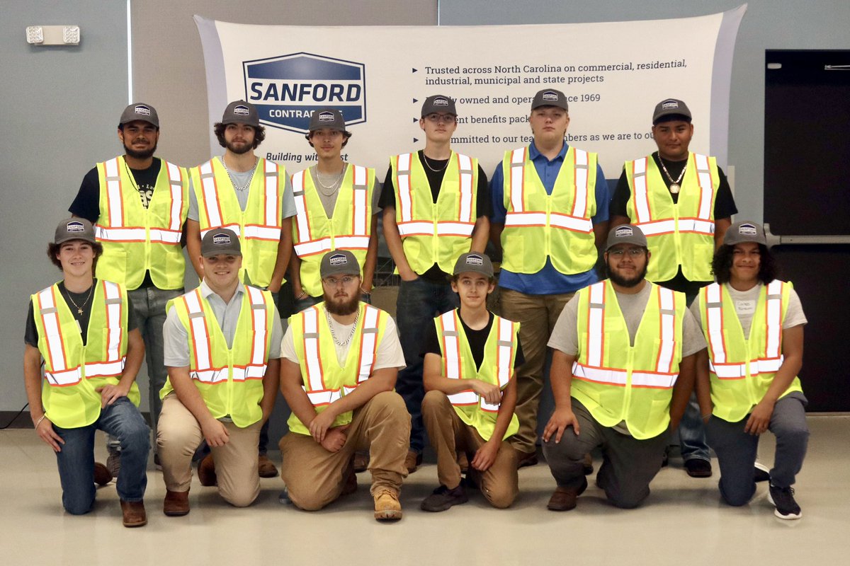 Strong school and business partnerships are essential and it helps to produce a better educated future workforce.  Excited about our new apprenticeship opportunity with #SanfordContractors and <a href="/iamcccc/">CCCC</a> that begins this summer.  <a href="/leecoschoolsnc/">Lee County Schools</a>