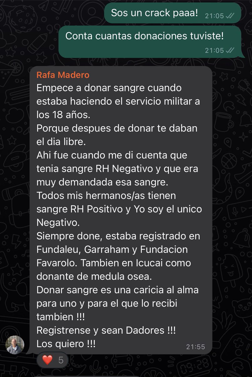 MateoMadero3's tweet photo. Mañana es la ultima donación de mi viejo!  Siempre cuando se necesitaba el aparecia.. dono medula y sangre toda su vida! 
Asi el se prepara para mañana!
(Su ultima porque cumple 65)
MI HEROE https://t.co/igXsKBUuaR