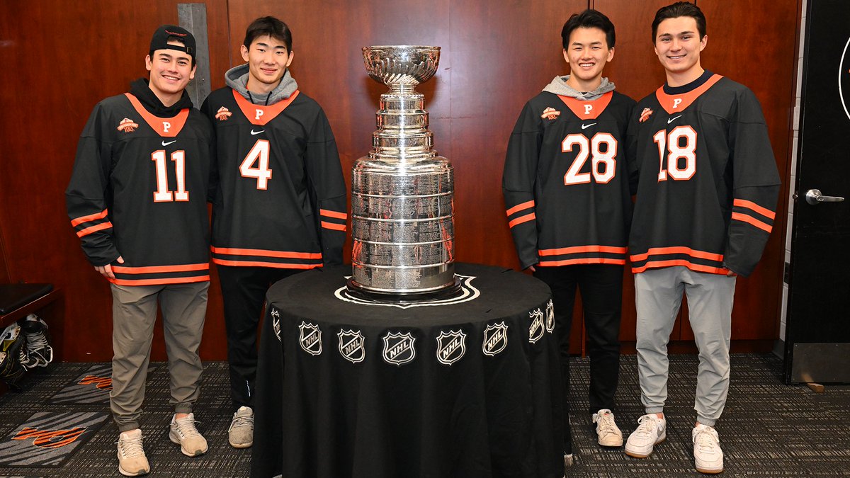 "It’s been a collective group that has bonded over something simple."  

As #AAPIHeritageMonth comes to a close, four members of <a href="/princetonhockey/">Princeton Men's Ice Hockey</a> share their experiences representing their culture together.

🔗: bit.ly/3MJNPon