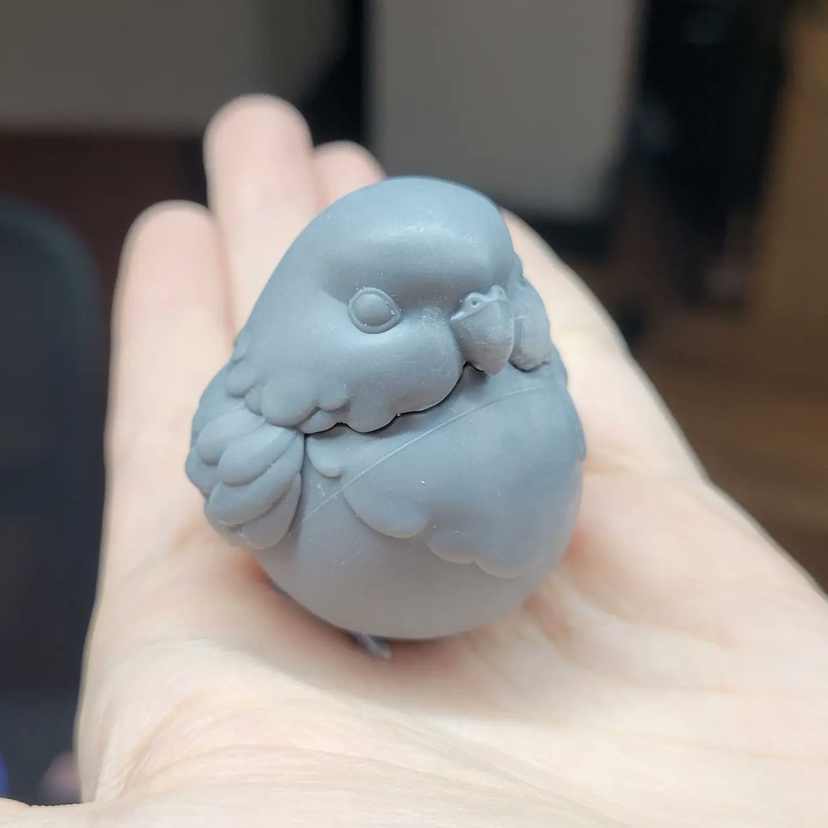 cyandraws's tweet photo. Working on birb for Monsterpalooza https://t.co/ZUqEWwaYIS