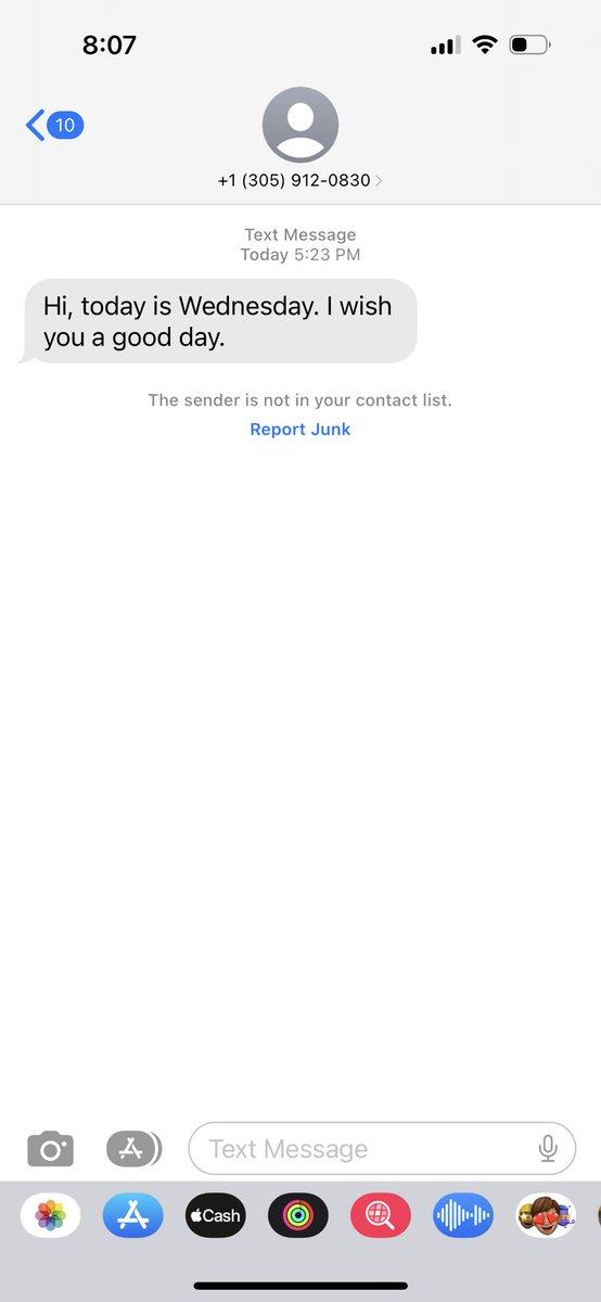 makeithumme's tweet image. more spam texts like this please