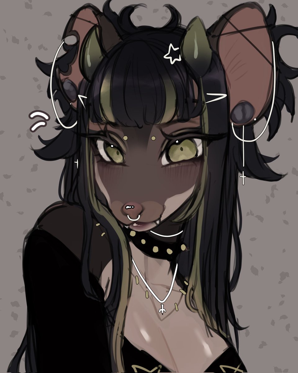 solemaru_'s tweet photo. For @V4N4s 🫣 ur furso was too cute to not draw 😞🖤 https://t.co/DBhre7htO7