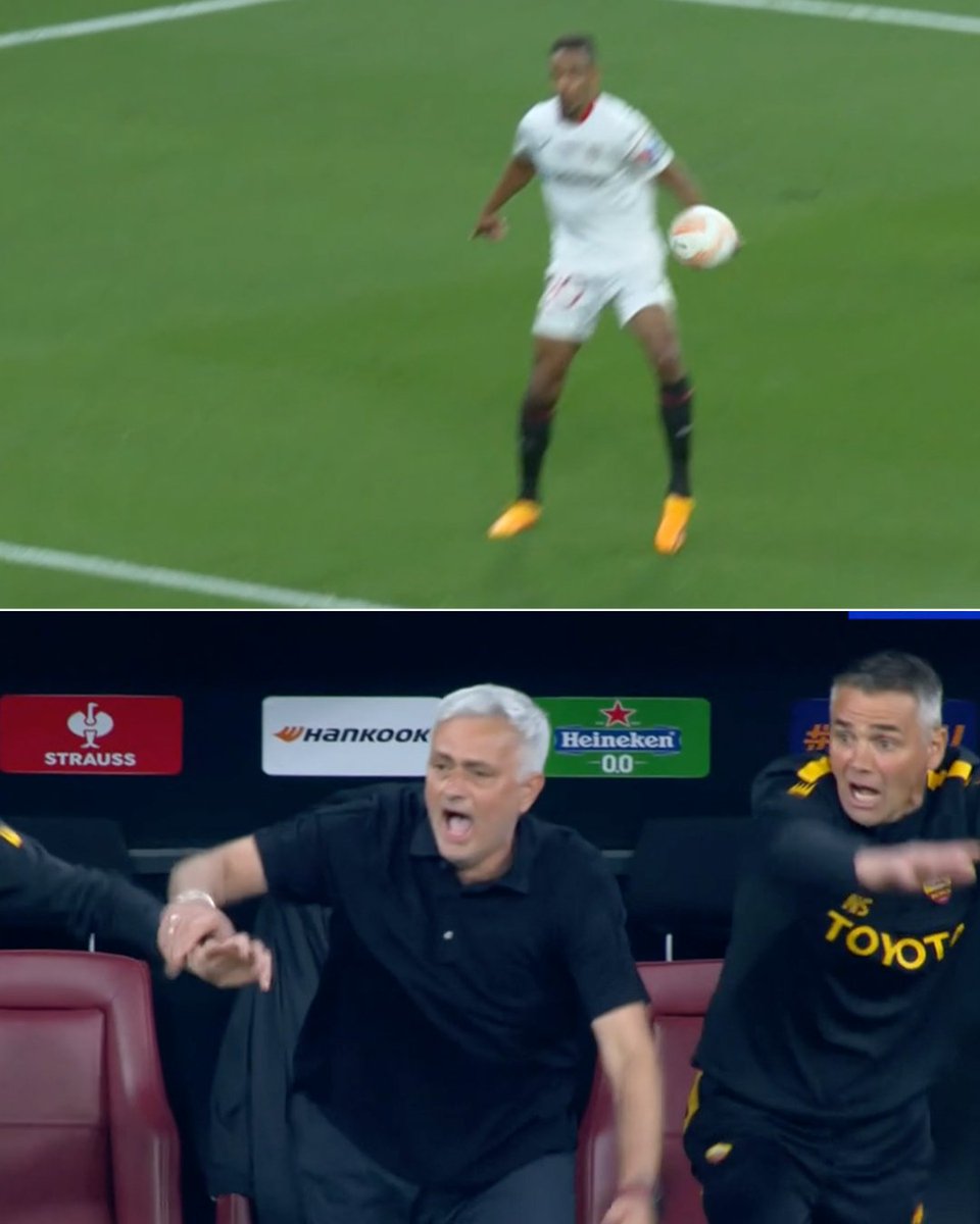 THIS WAS NOT RULED A PENALTY FOR ROMA 😳