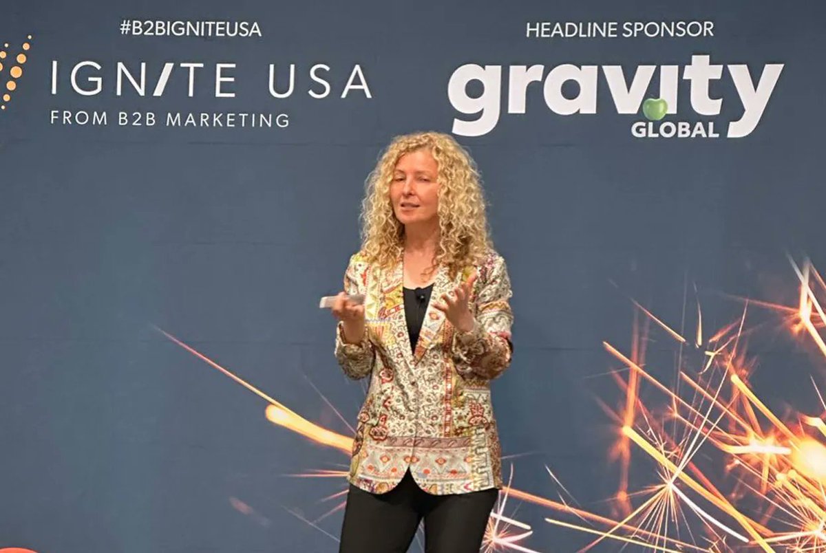 How can #B2B marketers make real 🤝 connections &amp; tell brand stories that tap into the importance 💫 of being human in the age of #AI? Our own <a href="/ArbenAngstrom/">Ryan Arnholt</a> shares #B2BIgniteUSA insight from <a href="/areyoumemorable/">Carmen Simon</a>, <a href="/mdeziel/">Melanie Deziel ♥️🖤🤍💚</a>, <a href="/crestodina/">Andy Crestodina</a>, &amp; <a href="/BrennerMichael/">Michael Brenner</a>: ➡ tprk.us/3N236SN