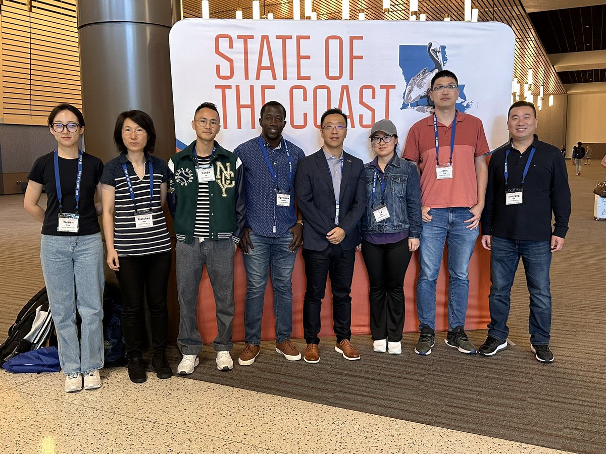 Coupled Ocean Modeling group at #SOC2023. Check out our 6 Gulf-COWAST talks and posters @LSUResearch @LSU_CCE @LSUCCT