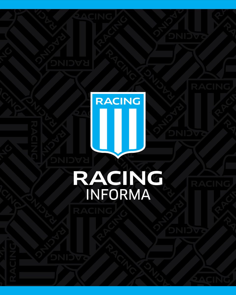 NO HAY LUGAR PARA EL RACISMO

Racing Club informa a sus socios, socias, hinchas y a la comunidad en general, en relación a los gestos racistas realizados por una persona dentro del estadio hacia los simpatizantes de Flamengo en ocasión del partido entre ambos equipos, por la 3ª