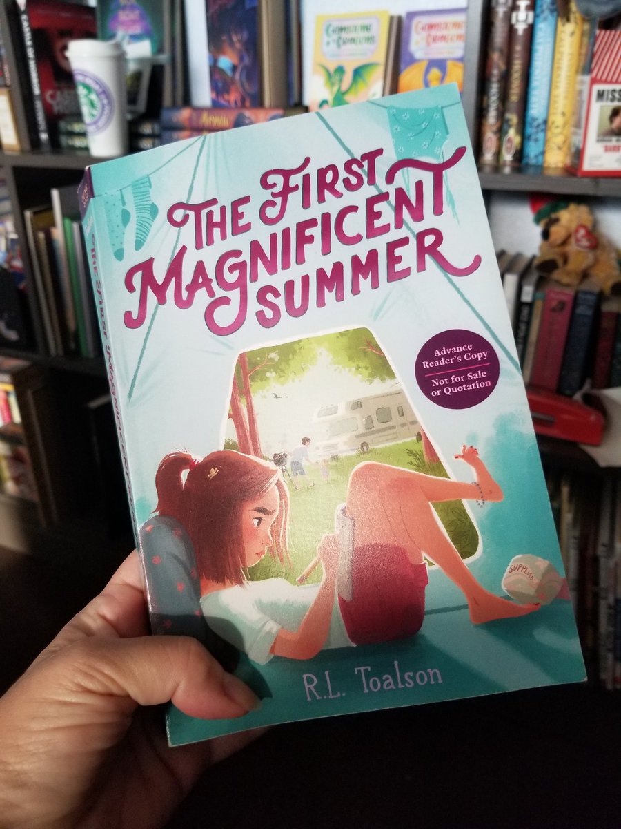 Belated HAPPY BOOK BIRTHDAY to THE FIRST MAGNIFICENT SUMMER by @racheltoalson . Young readers are going to love this coming of age story. I do. I'll be in conversation with the RL Toalson at @BookPeople on 6/10 at 12. Join us! @SimonKIDS #mglit #mgbooks #kidlit #austintx