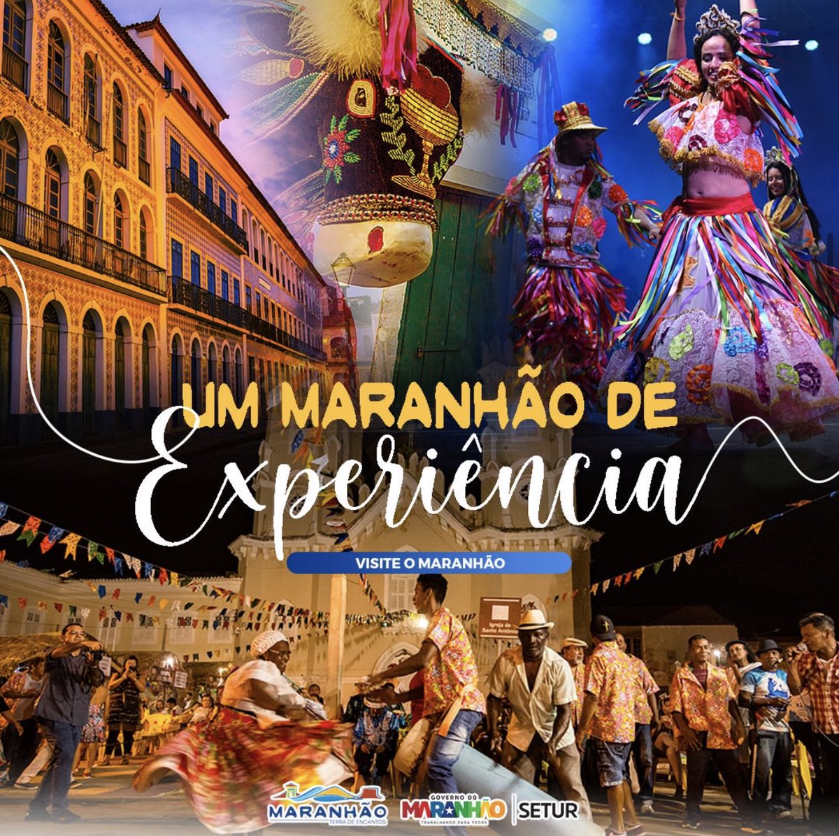 MAdeEncantos's tweet photo. O Maranhão é o destino certo para quem procura viver uma experiência cultural encantadora. A história do Maranhão está viva na arquitetura que veste a capital e na memória preservada nas cidades coloniais. 😍
Visite o Maranhão!😁 🪘🥁👏 https://t.co/pnL1NdQJQT