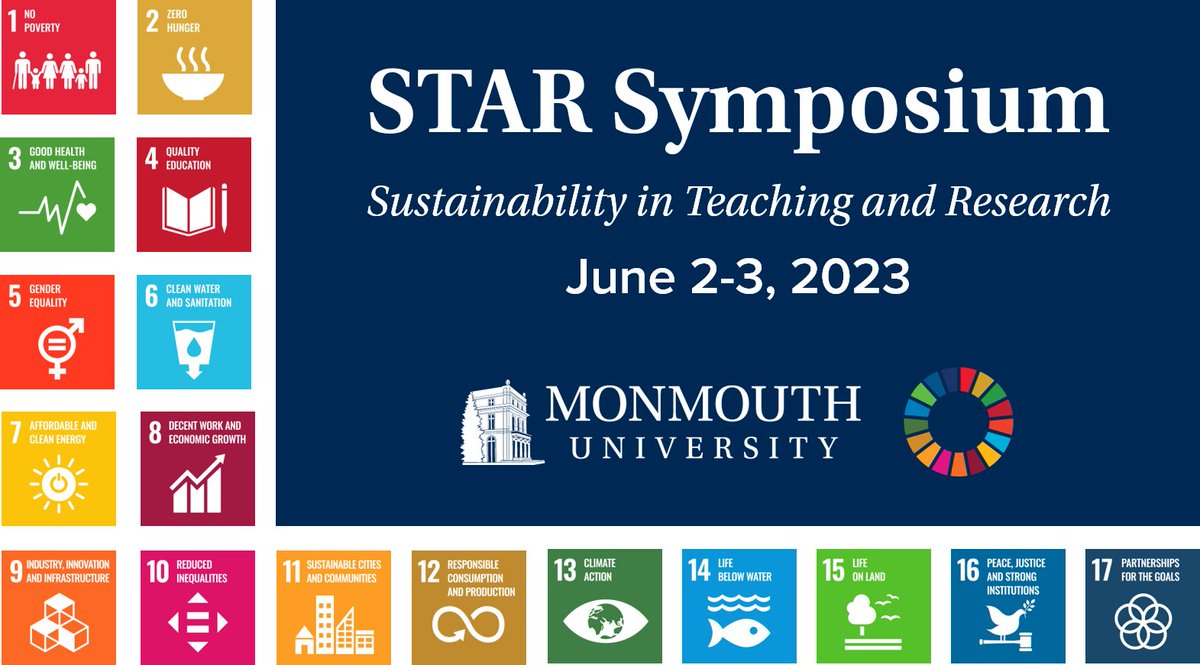 University Global Coalition (@uniglobalco) on Twitter photo Registration (free) is still open for Monmouth University's  Sustainability in Teaching and Research (STAR) symposium 2-3 June. View  the full schedule and register at  monmouth.edu/uci/star-sympo… #sdgs #sustainabledevelopment Registration (free) is still open for Monmouth University's  Sustainability in Teaching and Research (STAR) symposium 2-3 June. View  the full schedule and register at  monmouth.edu/uci/star-sympo… #sdgs #sustainabledevelopment