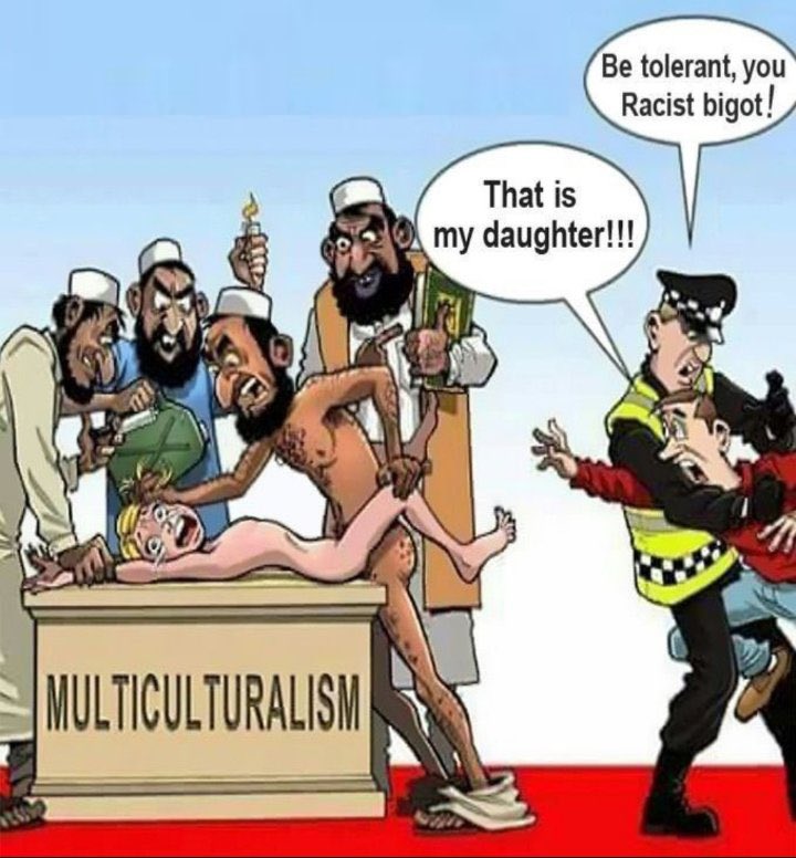 RSS_Activist's tweet photo. ⚠️In Iraq and Syria it’s
called sIavery of non MusIims.
⚠️In India it’s called love Jihad.
⚠️In Europa it’s called Multiculturalism.
All are same!
Non MusIims are being targeted by peacefuI people!
#Ishlam https://t.co/bNyfhMhbtA