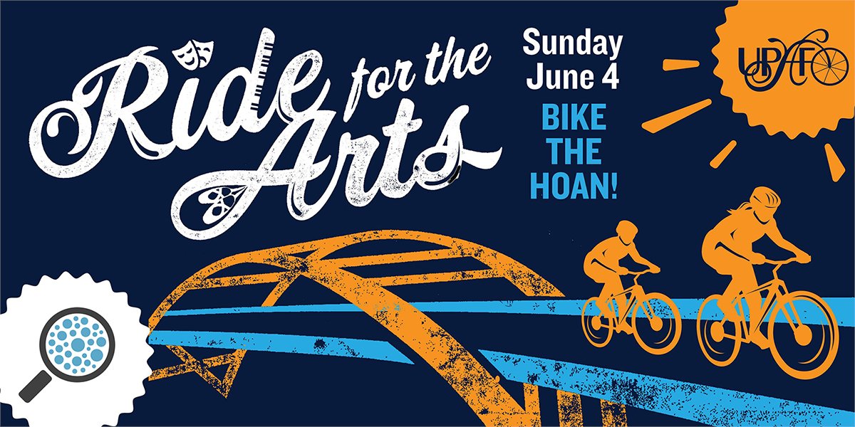 Your favorite PPC specialists are riding bikes this weekend to support the arts! If you want to support it too, but don't want to ride you can do so right here: events.upaf.org/team/470416