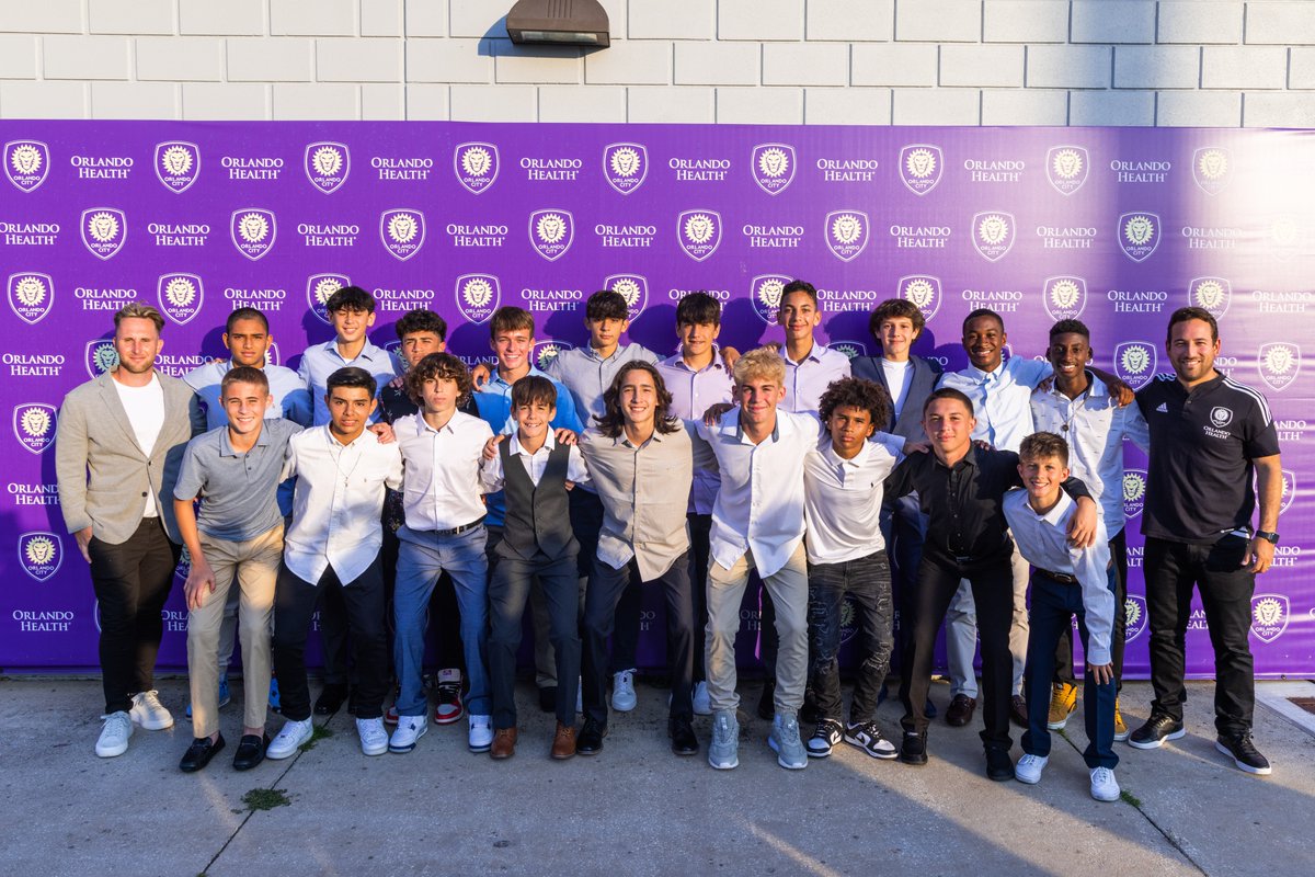 Growing the Purple Pipeline. 📈

Welcome to all our newest members of the @OrlandoCitySC Academy!

#TheFutureIsPurple x #VamosOrlando