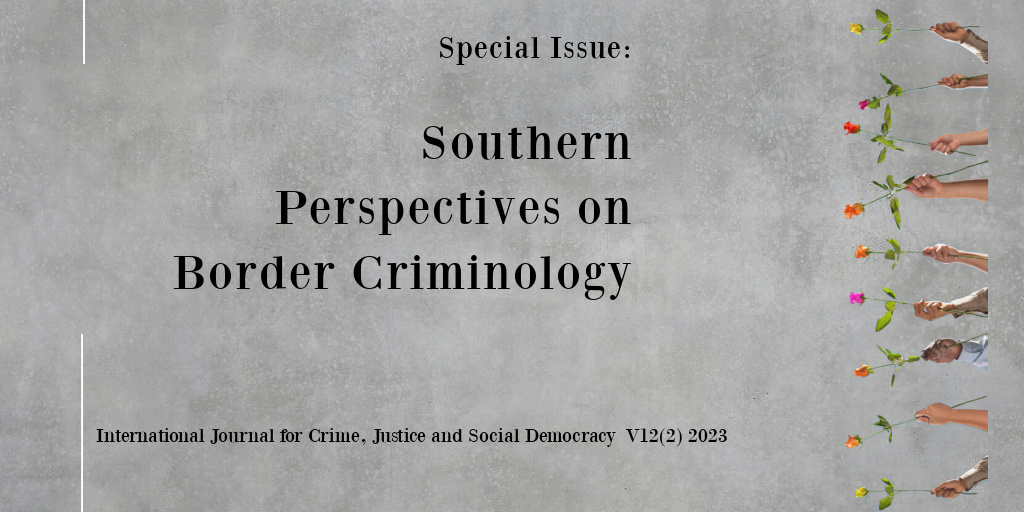 🆕#OpenAccess Issue – includes special issue Southern Perspectives on Border Criminology #GlobalSouth #BorderControl #deportation #immigration #policing ➕ #SexualHarrassment #TrueCrime podcasts #JuvenileLawReform #DomesticViolence #AnimalCruelity ▶️crimejusticejournal.com/issue/view/126