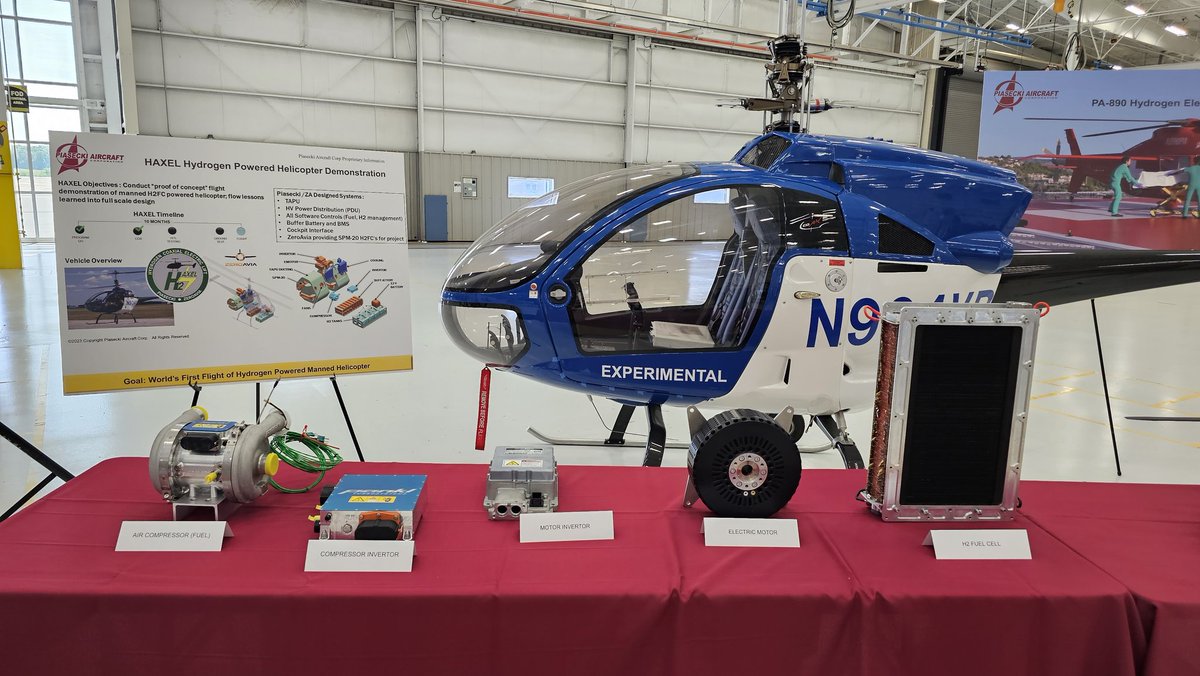 VTOLsociety's tweet photo. Congrats to VFS founding member #Piasecki Aircraft, which bought the former Sikorsky #Heliplex in Coatesville, PA. 

Big things are happening for #VTOL, #eVTOL, #AAM, #Hydrogen/#H2eVTOL!

https://t.co/RlHMMGrY6h (start at 14:40) https://t.co/u8NmASXTpu