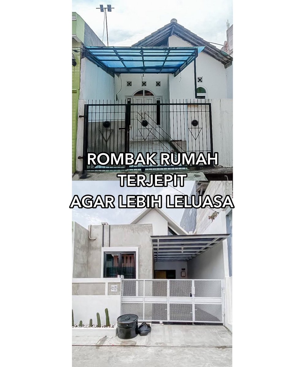 Konsep Rumah Terjepit Tapi Tetap Leluasa

— a thread