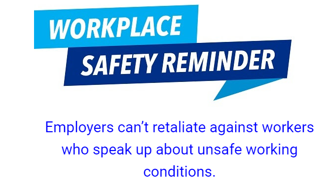 opinorg's tweet image. It is illegal to fire workers for speaking up about unsafe work conditions. (Amazon.com 👀)

If an employer has fired you for making a report, file a complaint to @OSHA: osha.gov/workers/file-c…

#FiredUp #Retaliation #DAX8