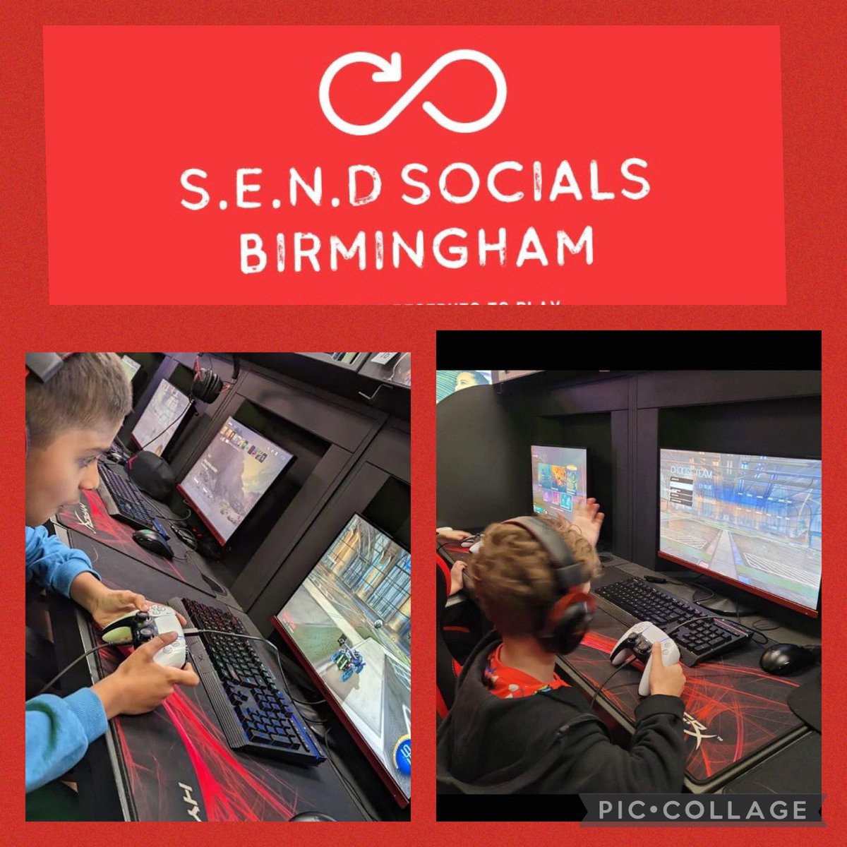 Day 2 of the holiday programme and it’s another busy one !  Lots of families enjoying <a href="/AttwellFarmPark/">AttwellFarmPark</a> and swimming <a href="/harborne/">Chris Harborne</a> pool and finishing off the day at <a href="/BelongArenasUK/">Belong Gaming Arenas UK</a> at the fort #SEND  #Birmingham #Fun #play #superheros #gaming #active #memories #HalfTerm