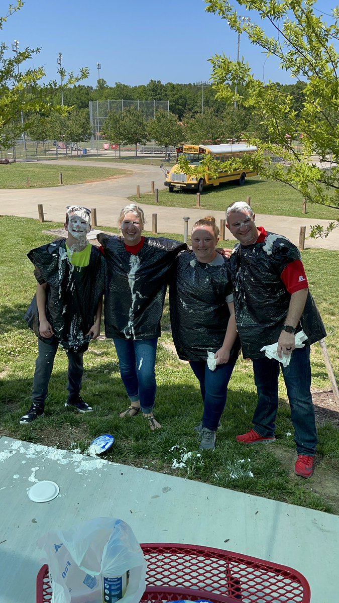 Hands down best principal!! Thanks for taking multiple pies in the face for our kids passing their SOL, Brian!!