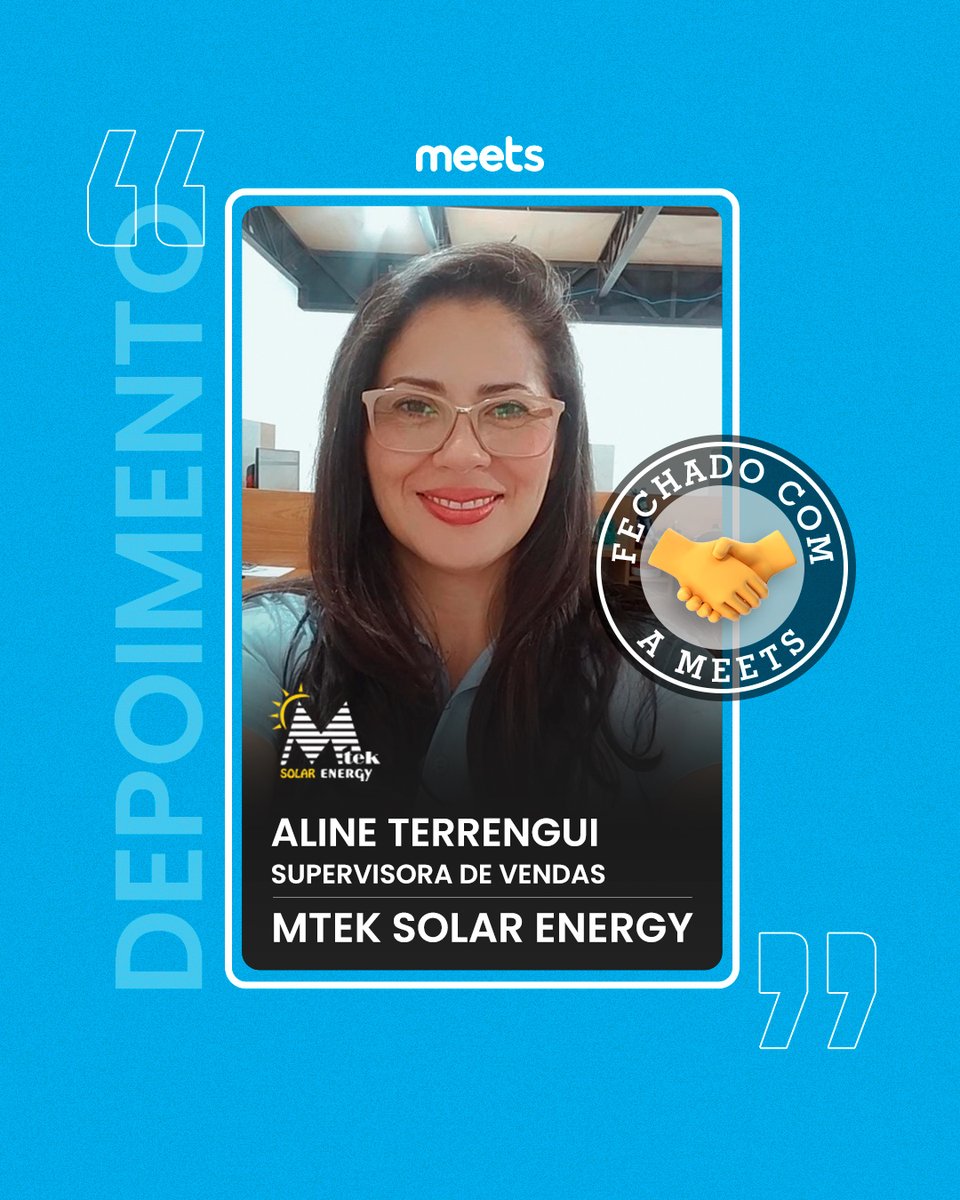 meets_crm's tweet photo. Segue aqui o depoimento da Aline Terrengui Supervisora de vendas da empresa @mteksolarenergy
Quer saber mais ? Comente aqui é te chamamos no direct!
📲 https://t.co/RDMj49gCF8
#crm #crmsoftware #software #meetscrm #chatbot #funildevendas #pt #br #desenvolvimento #negocios https://t.co/xcPs8awVXb