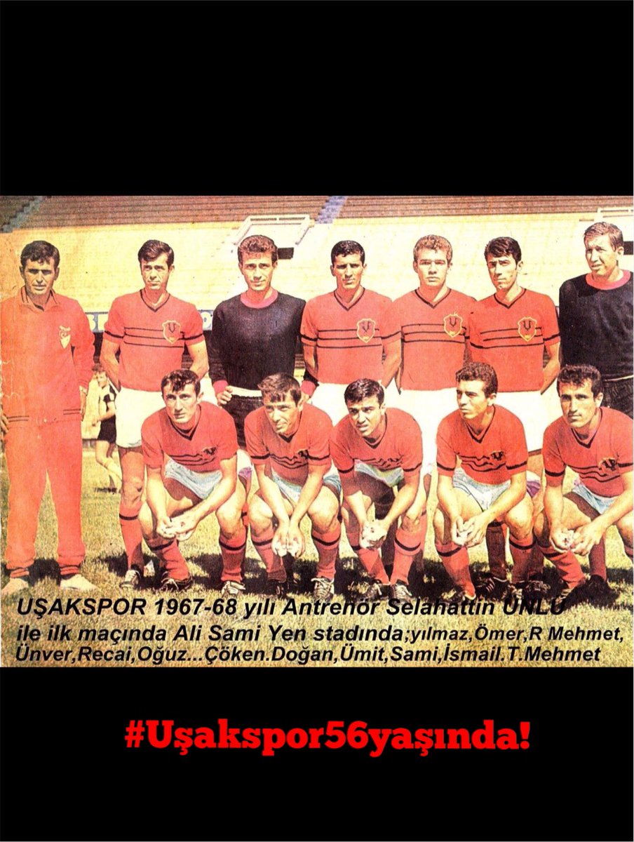 1 haziran 1967’de yanan bu meşale, şartlar ne olursa olsun sönmeyecek. Uşakspor mücadelemiz sonsuza dek sürecek! #Uşakspor56yaşında!